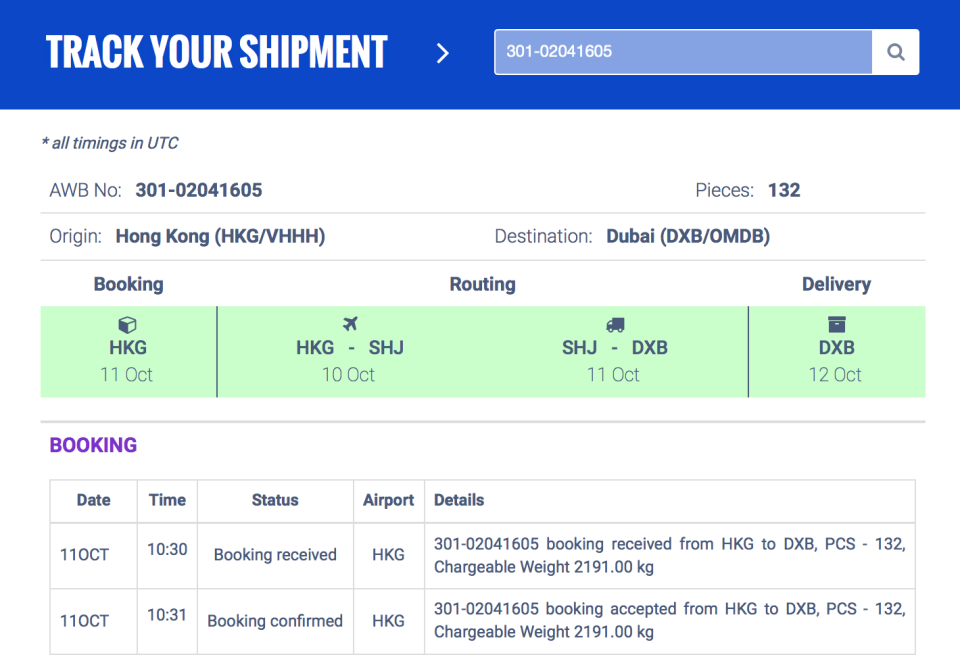 screenshot of Awery ERP